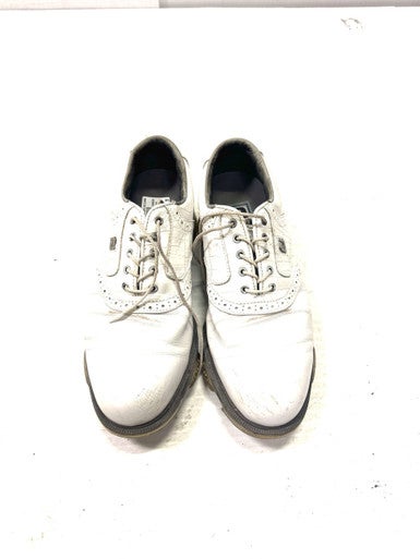 Used Foot Joy Mens Golf Shoes White Senior 10 11860-S000284963