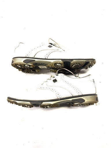 Used Foot Joy Mens Golf Shoes White Senior 10 11860-S000284963