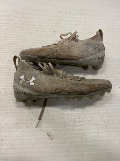 Used Under Armour LAX Cleats Mens White Senior 8 11860-S000281194