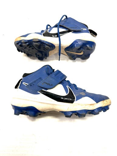 Used Nike .TROUT BB/SB Cleats Royal Blue Junior 05.5 11860-S000280041