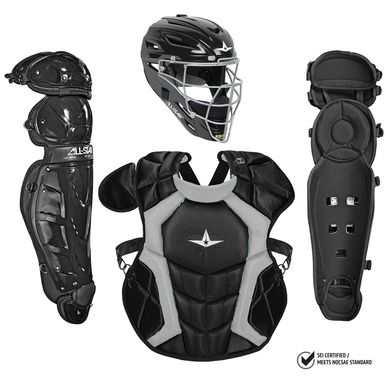 New ALL STAR CLASSIC PROFESSIONAL ADULT CATHER KIT BLACK 11860-ASTCKCCPRO4BK