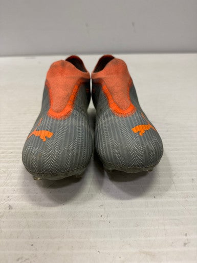 Used Puma Soccer Cleats Grey Junior 03.5 11860-S000280829
