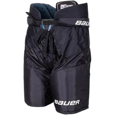 New Bauer Junior BAUER X Hockey Pants MD 11860-BAR1058580BLKM