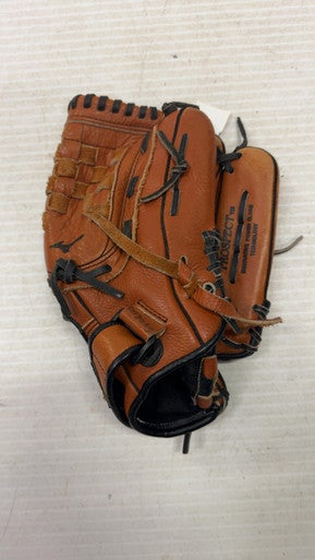Used Mizuno POWER CLOSE BB/SB Glove RH Throw Brown 12" 11860-S000284635