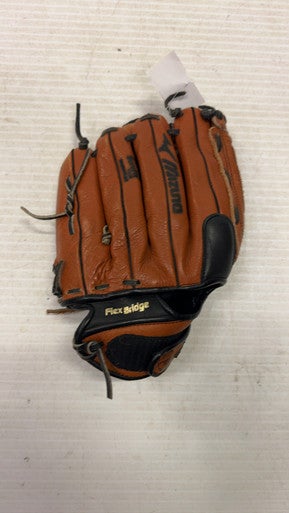 Used Mizuno POWER CLOSE BB/SB Glove RH Throw Brown 12" 11860-S000284635