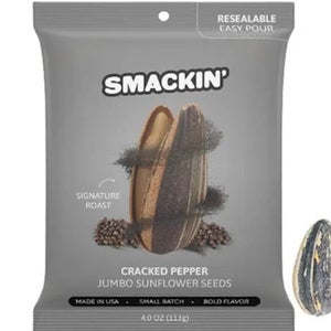 New CRAKED PEPPER SUNFLOWER SEED 4OZ 11860-50SCRAPEPSUSEED