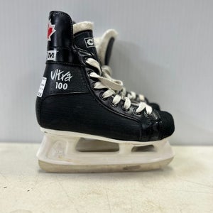 Used CCM ULTRA 100 Junior 02 Ice Hockey Skates 11860-C000253154