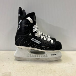 Used Bauer COMP Junior 02 Ice Hockey Skates 11860-S000253173