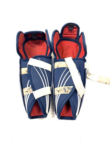 Used SHIN GUARD Junior Shin Guards Navy Blue 11" 11860-S000285367