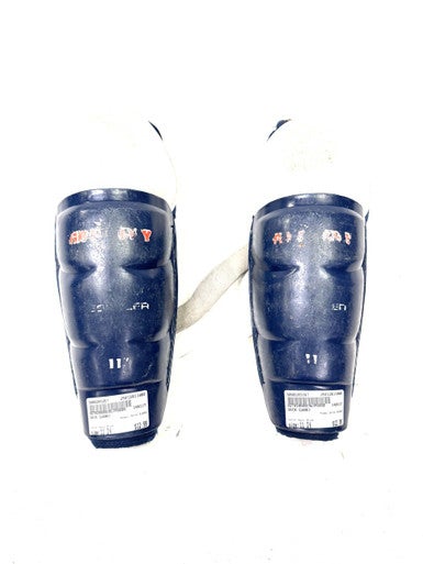 Used SHIN GUARD Junior Shin Guards Navy Blue 11" 11860-S000285367
