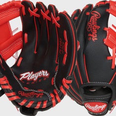 New Rawlings PLAYER 10" GLV BLK/RED RHT 11860-RAWR00704409