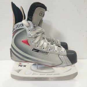 Used Bauer XXII Junior 02 Ice Hockey Skates 11860-S000266544