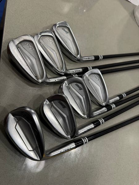 Ping i210 left hand iron set 5-PW plus Gap Wedge | SidelineSwap