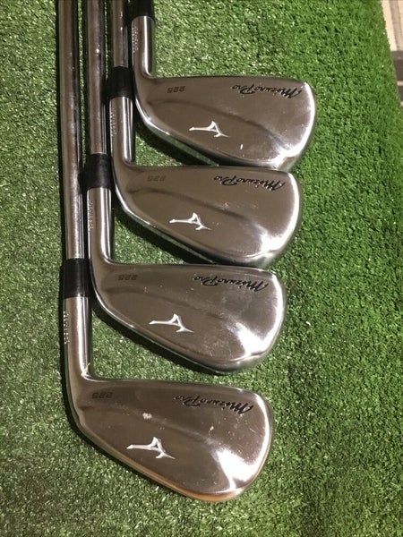 Mizuno Pro 225 GF Forged HMB Irons Set (4-PW-GW) Stiff S300 105 Steel Shafts