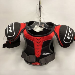 Used Ccm Qlt230le Youth Shoulder Pads Sm 11851-s000026854