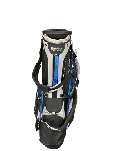 Used Tour Edge HOT LAUNCH XTREME 5.0 STAND BAG Mens Stand Bag Grey And Black 11347-S000242707