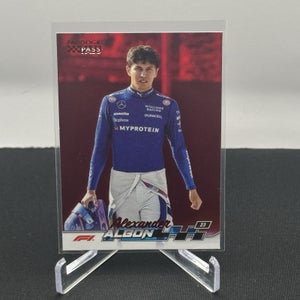 Alexander Albon Williams Racing 2024 Topps F1 Paddock Pass Red Parallel #19