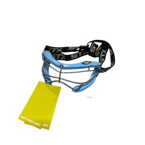 Used STX LIGHT BLUE Lacrosse Facial Protect Carolina Blue Senior 11834-S000032920