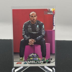 Lewis Hamilton Mercedes AMG Petronas 2024 Topps F1 Paddock Pass Base Card #6 A