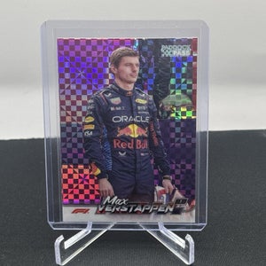 Max Verstappen Oracle Red Bull 2024 Topps F1 Paddock Pass X-Fractor Parallel #1