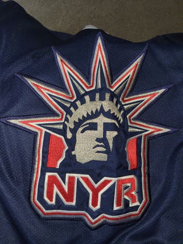 NY Rangers Lady Liberty Jersey (Sz XL)