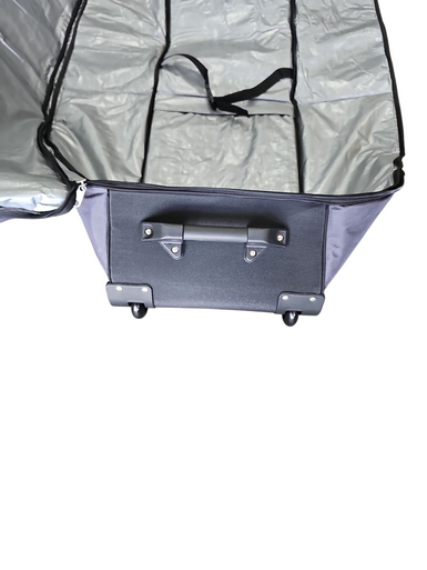 Used WHEELED SKI BAG DH Ski Wheeled Bag Black 11617-S000321732
