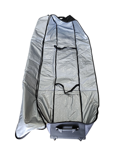 Used WHEELED SKI BAG DH Ski Wheeled Bag Black 11617-S000321732