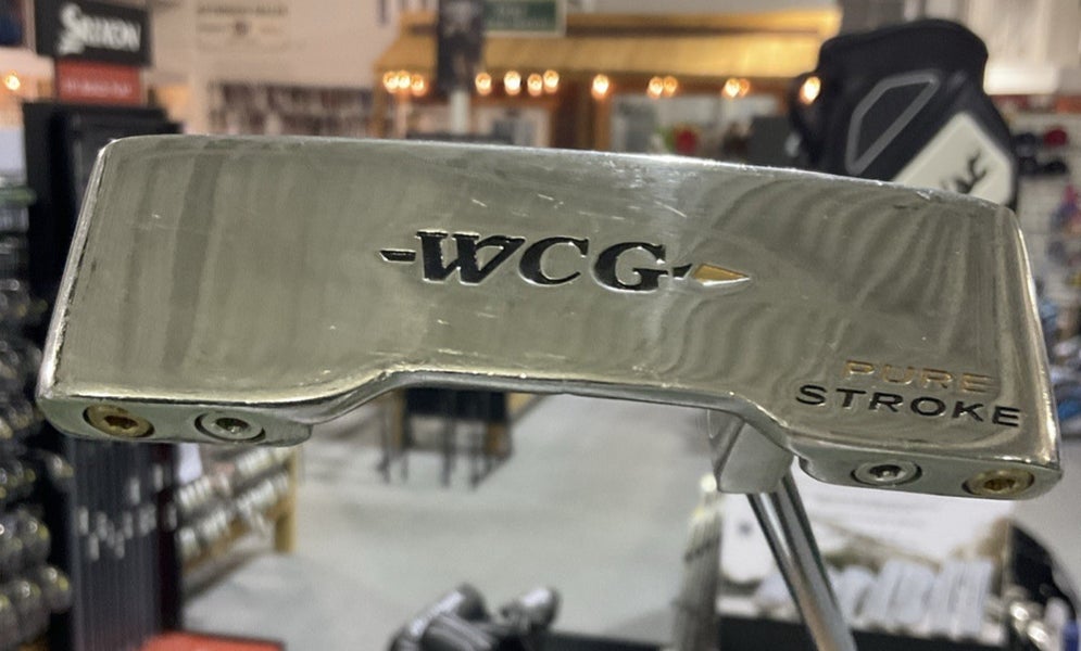 Used WCG Pure Stroke 36.5" Right-Handed Blade Putter WARRIOR 10" Grip