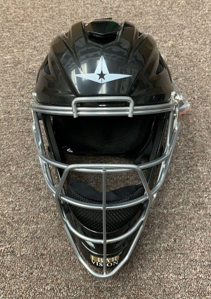 All Star System 7 Axis Youth 10-12 Catchers Gear Set - Solid Black