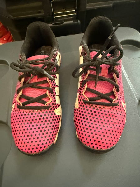 Size 3.5 Pink Kid's Nike Cleats