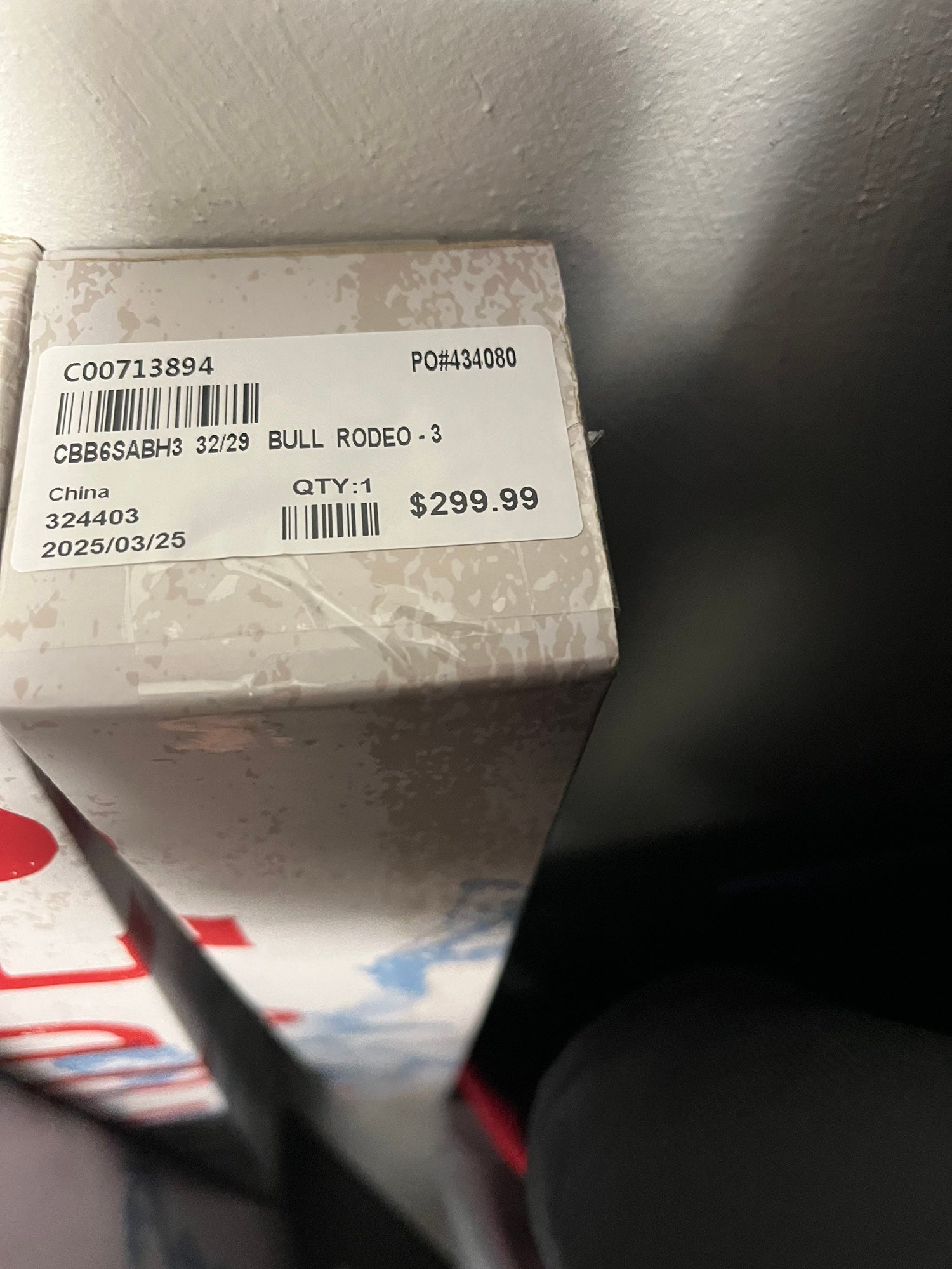 Batte De Baseball Combat Spec A1 Rodéo 2025 - 32/29 BBCOR