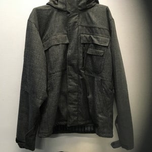 Used Sims Outerwear Heavy Jacket M Grey LG 11443-S000192268