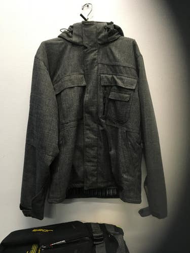 Used Sims Outerwear Heavy Jacket M Grey LG 11443-S000192268