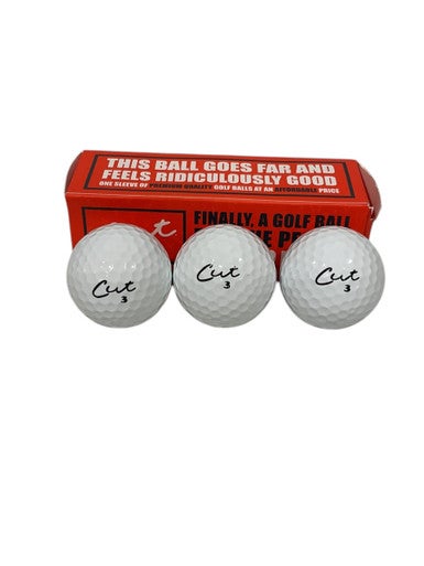 Used CUT RED 3 Ball - Golf Ball Sleeve 11847-S000024360
