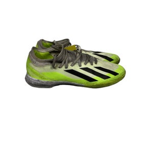 Used Adidas Soccer Indoor Shoes Green Senior 5 11847-S000024973