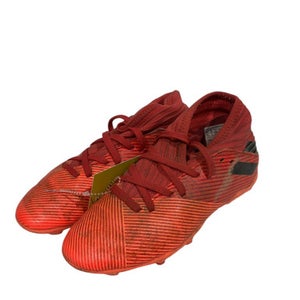 Used Adidas Soccer Cleats Red Junior 01.5 11847-S000024812