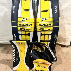 Bauer Mach Digit Print Reactor Pro Stock Goalie Full Set