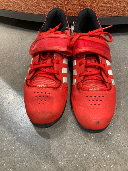 Used Men's Size 11.5 Adidas Adipower Weightlifting Shoes