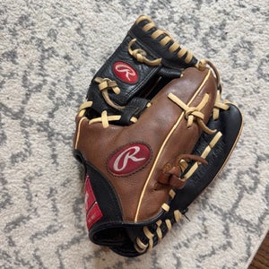 Infield Right Hand Throw Rawlings Premium Series Baseball Glove 11.25" (Used)