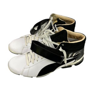 Used Puma Mens Golf Shoes White Senior 11 11849-S000011715