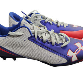 Used Under Armour Adult FB Cleats Grey Senior 9 11849-S000019778