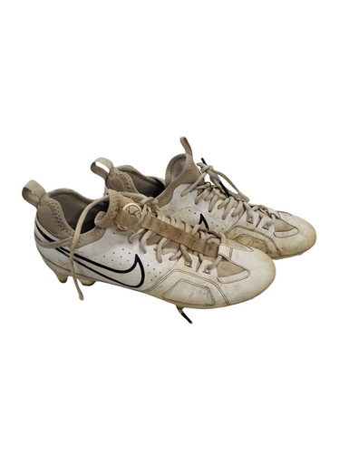 Used Nike LAX Cleats Mens White Senior 10 11849-S000021150