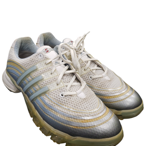 Used Adidas Womens Golf Shoes White Senior 10.5 11849-S000023321
