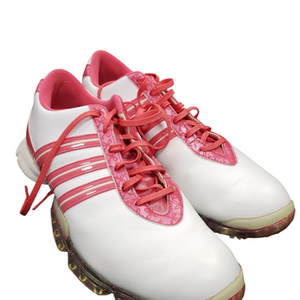 Used Adidas Womens Golf Shoes White Senior 9.5 11849-S000023326