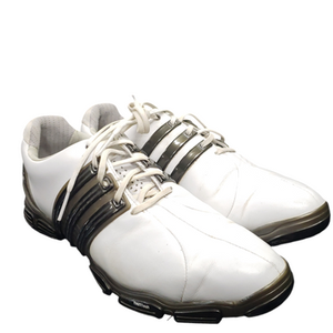 Used Adidas Mens Golf Shoes White Senior 9.5 11849-S000023324