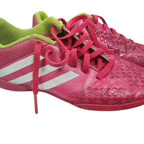 Used Adidas Soccer Indoor Shoes Pink Junior 05.5 11849-S000024217