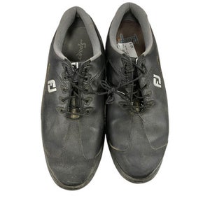 Used Mens Golf Shoes Black Senior 11 11849-S000015349