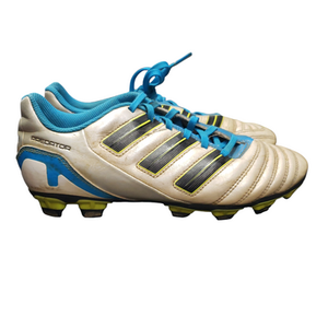 Used Adidas Soccer Cleats White Junior 05 11849-S000021506