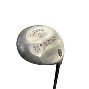 Used Callaway Big Bertha War Bird Mens Fairway Wood Rh 3 Wood 11849-s000018445