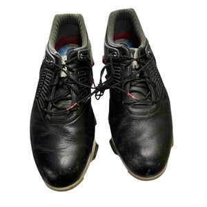Used Foot Joy FLEX XP Mens Golf Shoes Black Senior 11.5 11849-S000012826